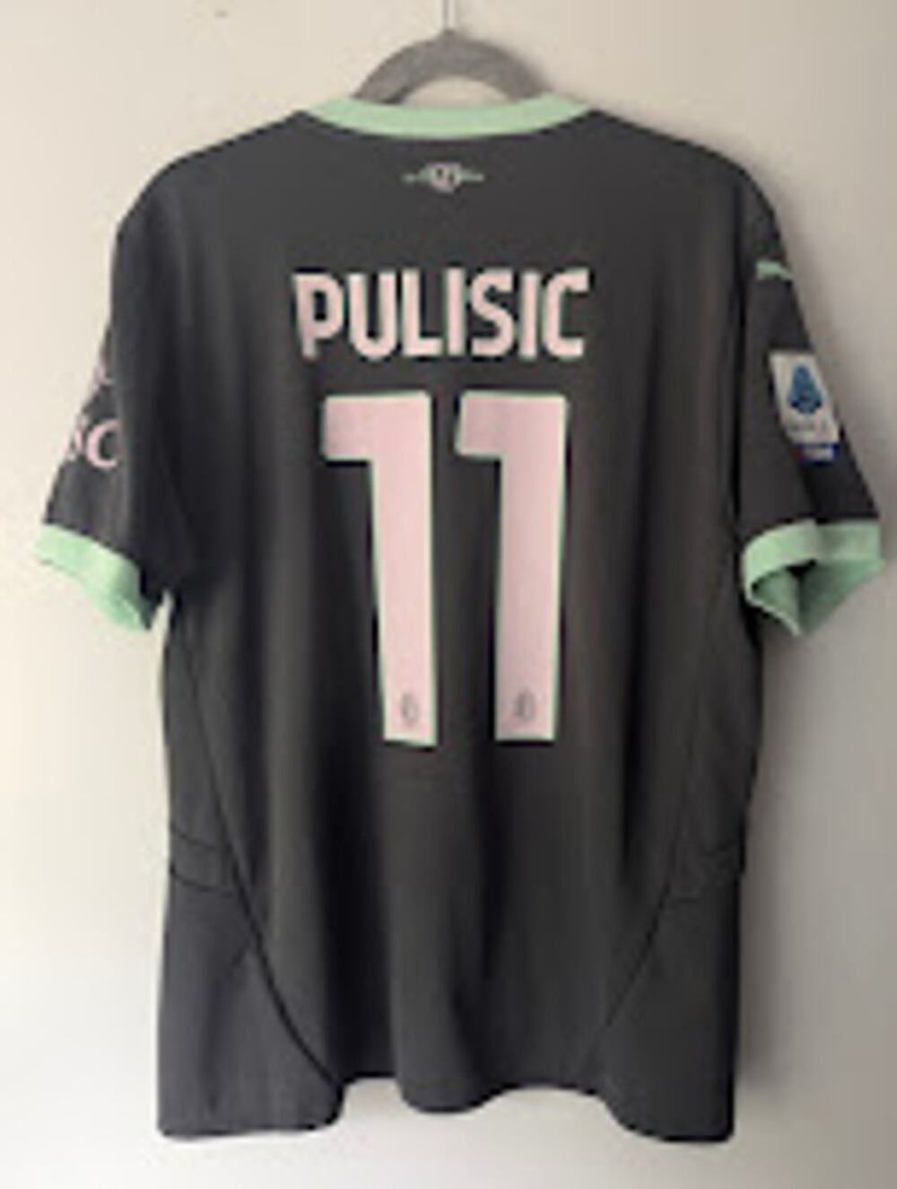 AC Milan Pulisic Third Jersey Large Puma Patched